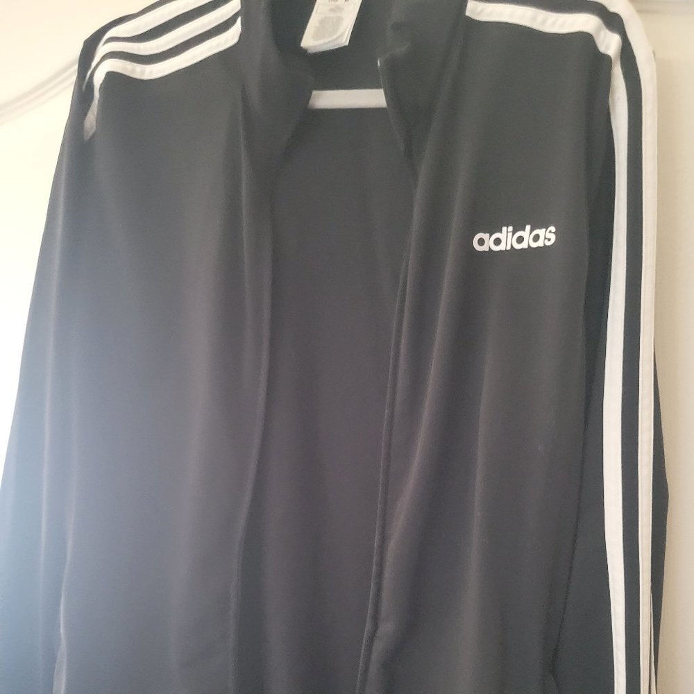Adidas three stripe jacket